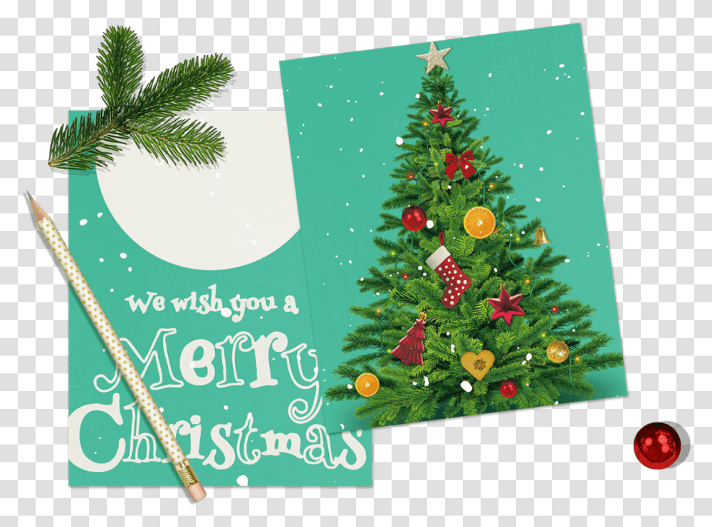 Christmas Card Mockup Christmas Day, Tree, Plant, Christmas Tree, Ornament Transparent Png