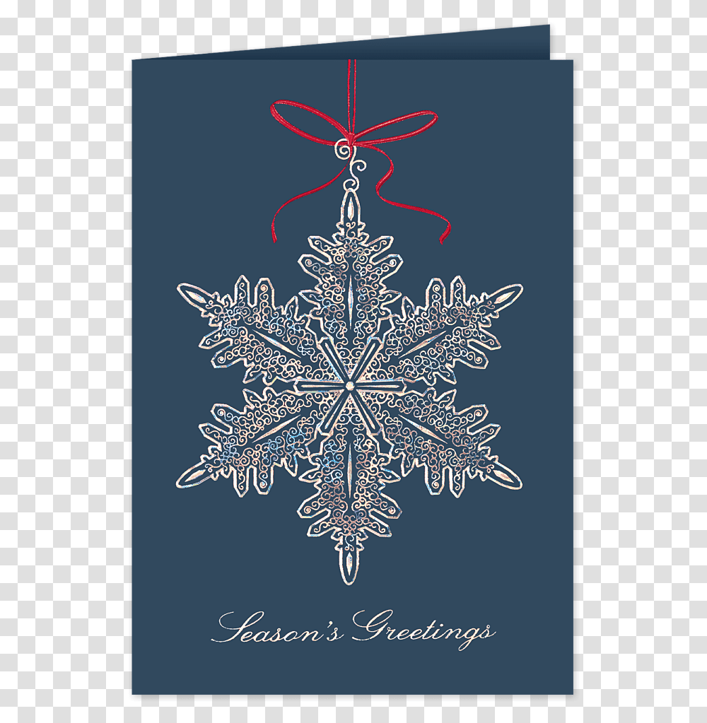 Christmas Card, Snowflake, Pattern, Ornament, Fractal Transparent Png