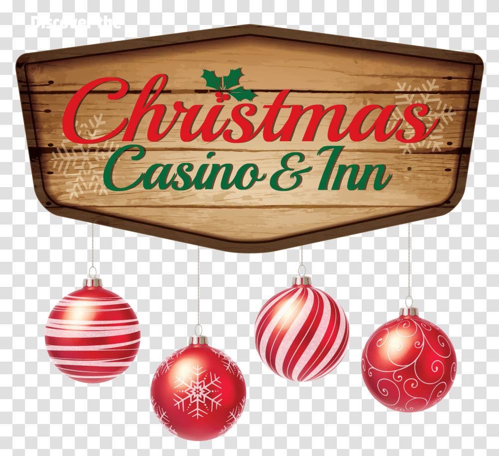 Christmas Casino Logo Christmas Ornament, Tree, Plant, Christmas Tree Transparent Png