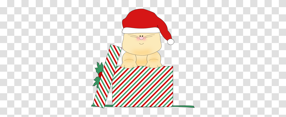 Christmas Cat Christmas Clip Art Christmas, Sack, Bag, Toy, Doll Transparent Png