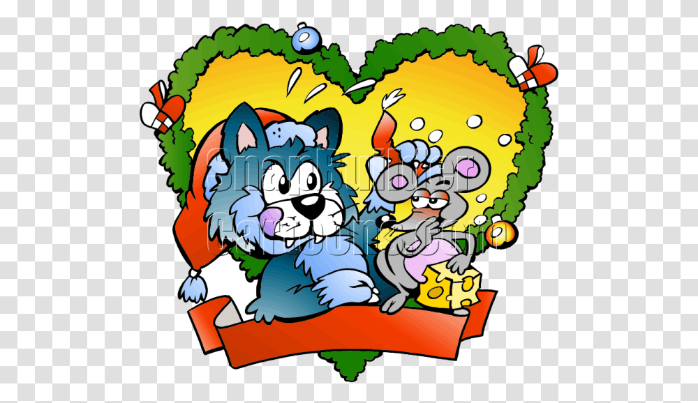 Christmas Cat Illustration, Doodle, Drawing Transparent Png