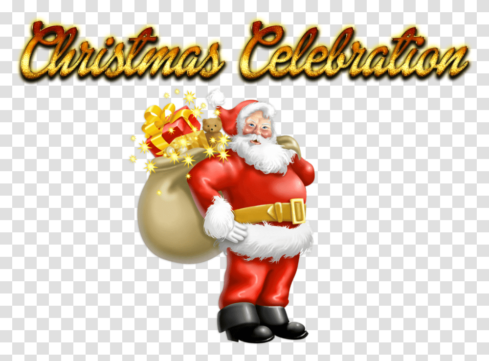 Christmas Celebration Background Imagens De Pai Natal Santa Claus Hd, Person, Human, Performer, Nutcracker Transparent Png