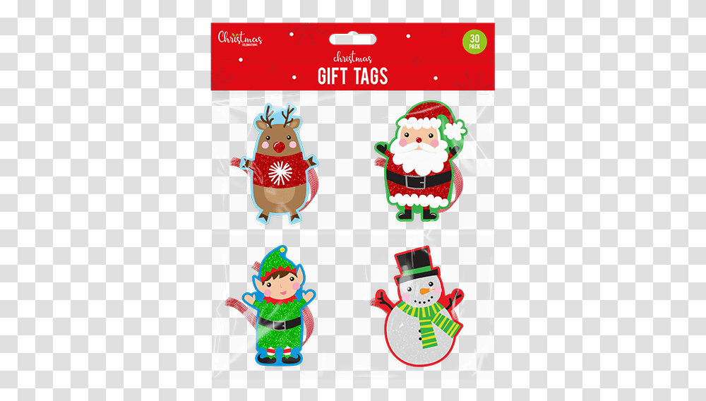 Christmas Character Gift Tags Cartoon, Nature, Outdoors, Advertisement, Poster Transparent Png