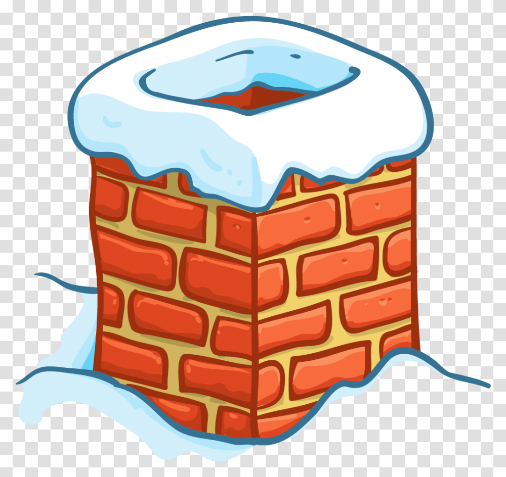 Christmas Chimney 1 Image Christmas Chimney, Food, Sweets, Toast, Bread Transparent Png