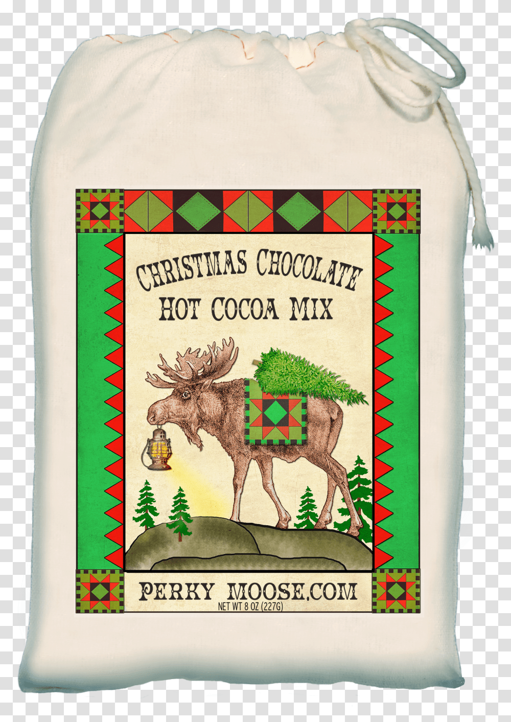 Christmas Chocolate - Perky Moose Hot Cocoa, Alcohol, Beverage, Liquor, Bottle Transparent Png