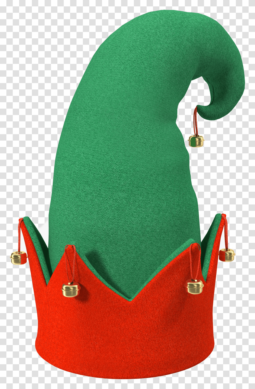 Christmas Christmashat Elf Elfhat Hat Background Elf Hat, Baseball Cap, Applique, Green, Plush Transparent Png
