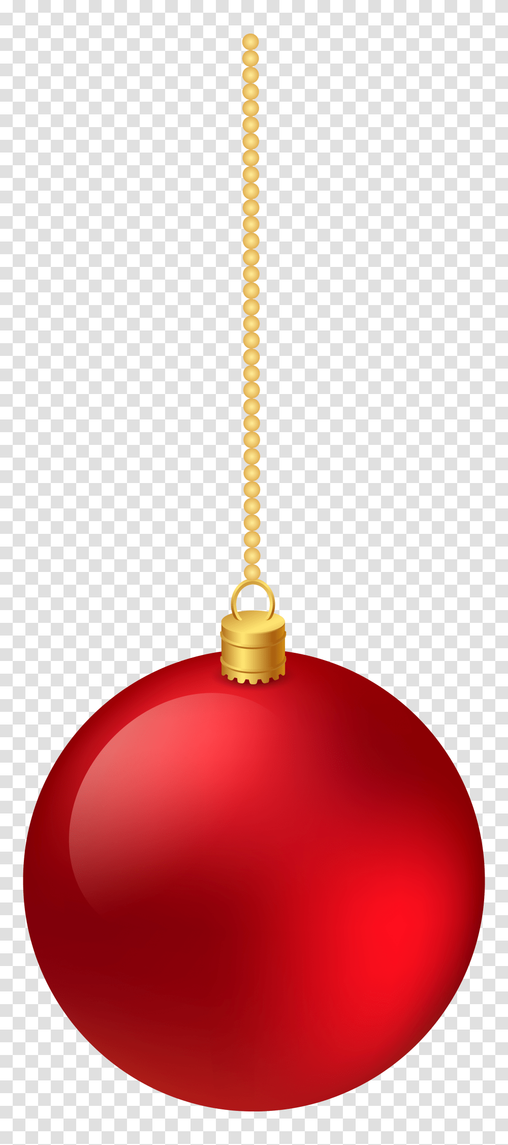 Christmas Classic Red Hanging Ball Clipart Gallery, Ornament, Lamp, Lighting, Light Fixture Transparent Png