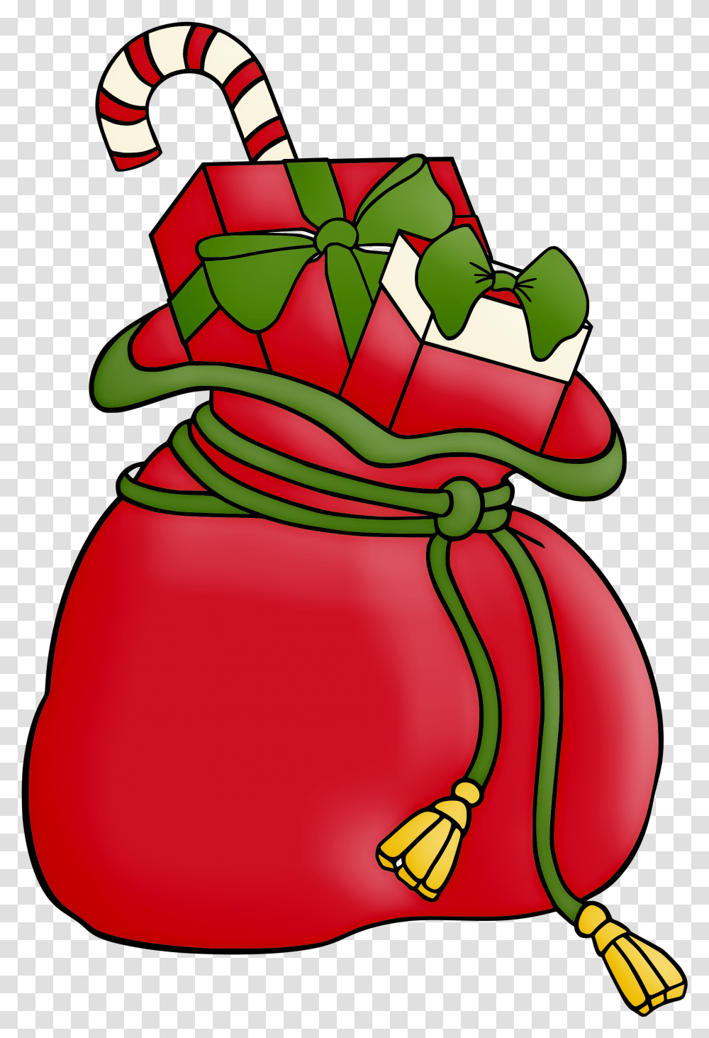 Christmas Clip Art Christmas Sack Clipart, Plant, Bag Transparent Png