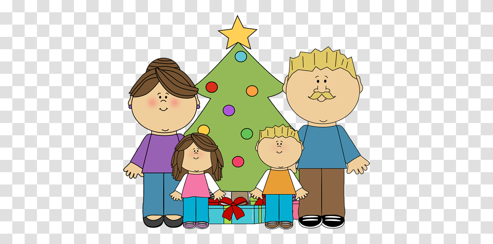 Christmas Clip Art Family, Tree, Plant, Ornament, Christmas Tree Transparent Png