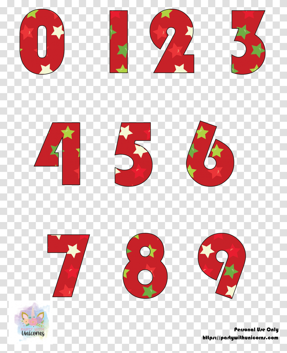 Christmas Clip Art Letters, Number, Alphabet Transparent Png