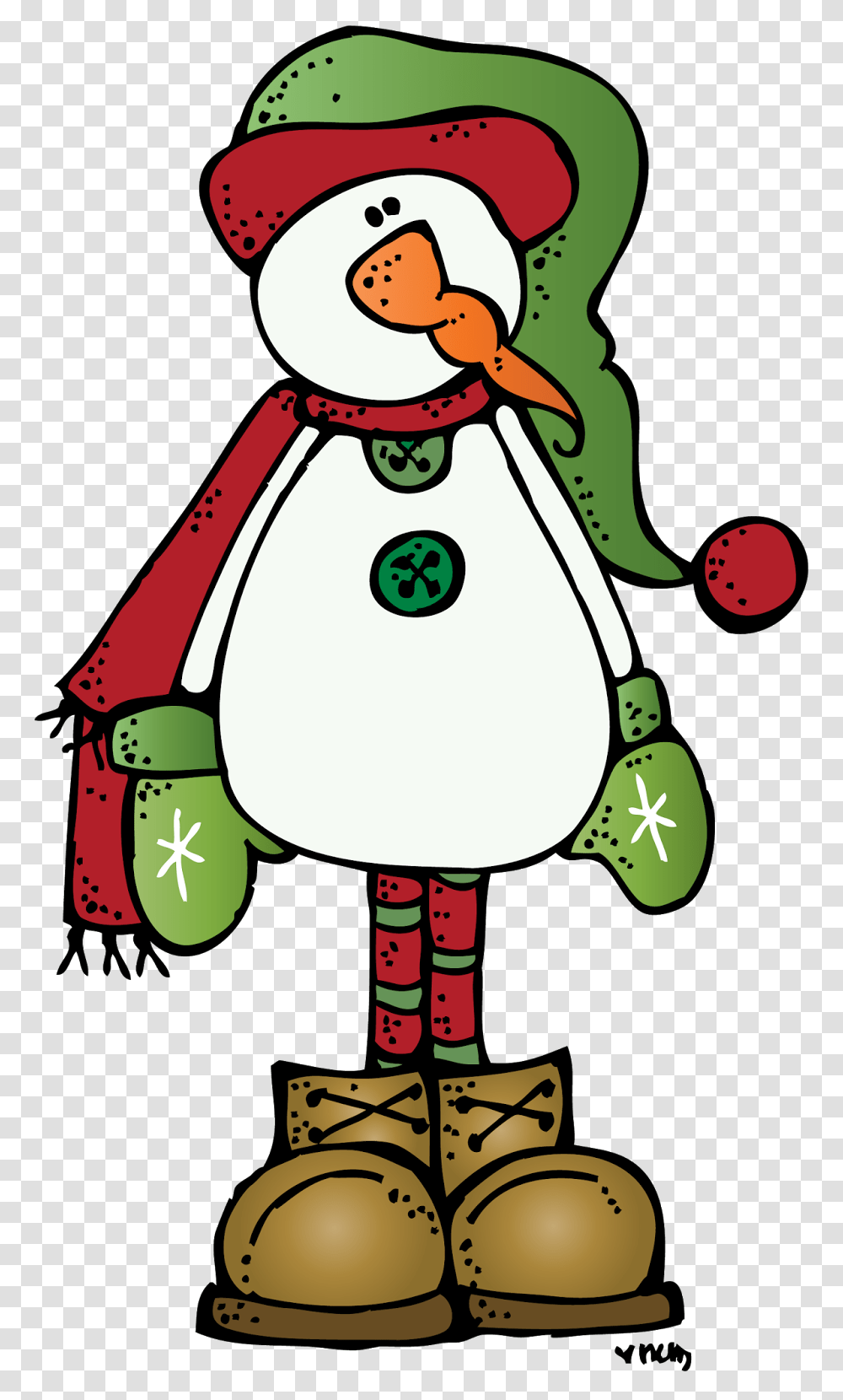 Christmas Clip Art Melonheadz Melonheadz Snowman Clipart, Nutcracker, Applique, Rattle Transparent Png