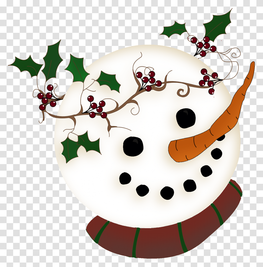 Christmas Clip Art, Snowman, Nature, Food Transparent Png