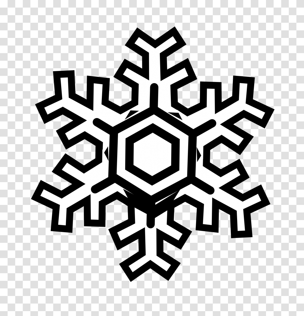 Christmas Clipart Black And White, Rug, Snowflake, Stencil Transparent Png