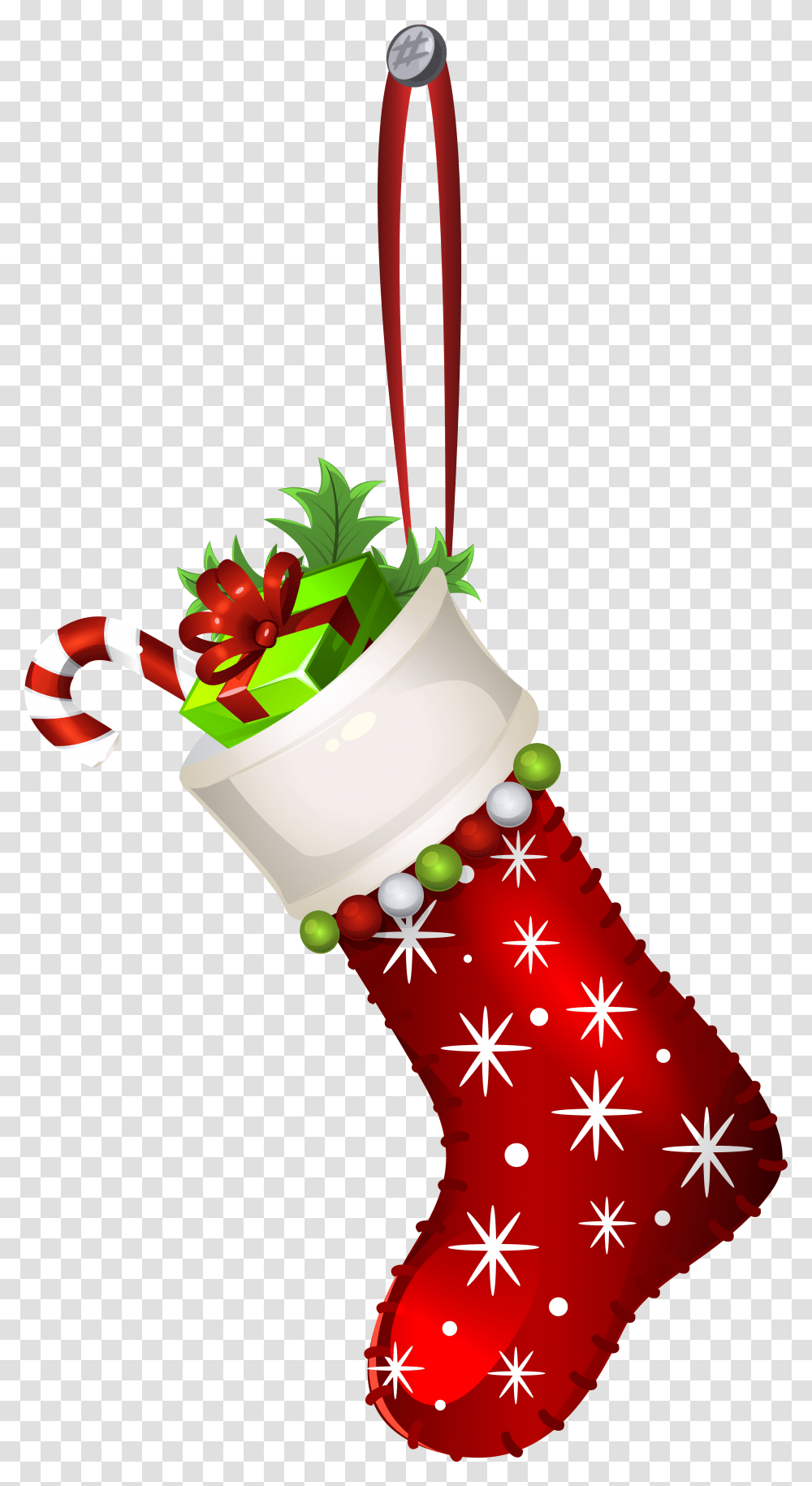 Christmas Clipart Christmas Stocking, Gift Transparent Png