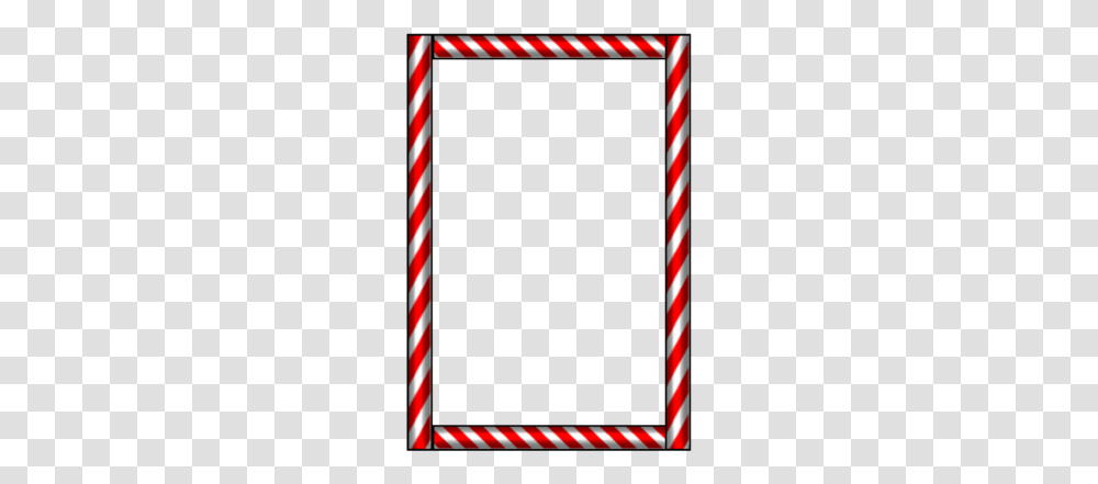 Christmas Clipart, Fence, Stick, Cane, Flag Transparent Png