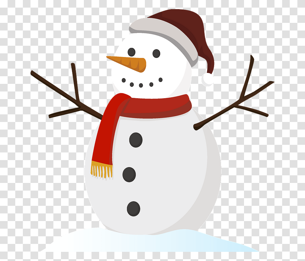 Christmas Clipart Free Download In Or Vector Format Snowman, Nature, Outdoors, Winter, Land Transparent Png