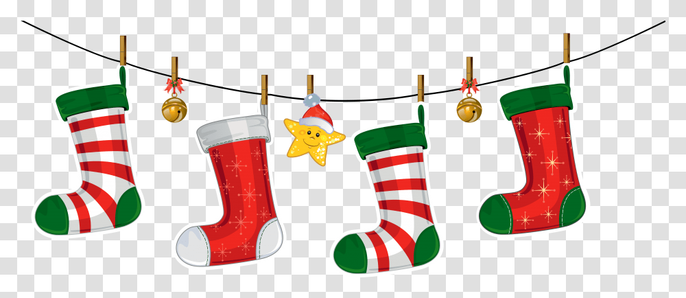 Christmas Clipart Images Use These Christmas Decorations Clip Art, Stocking, Christmas Stocking, Gift Transparent Png