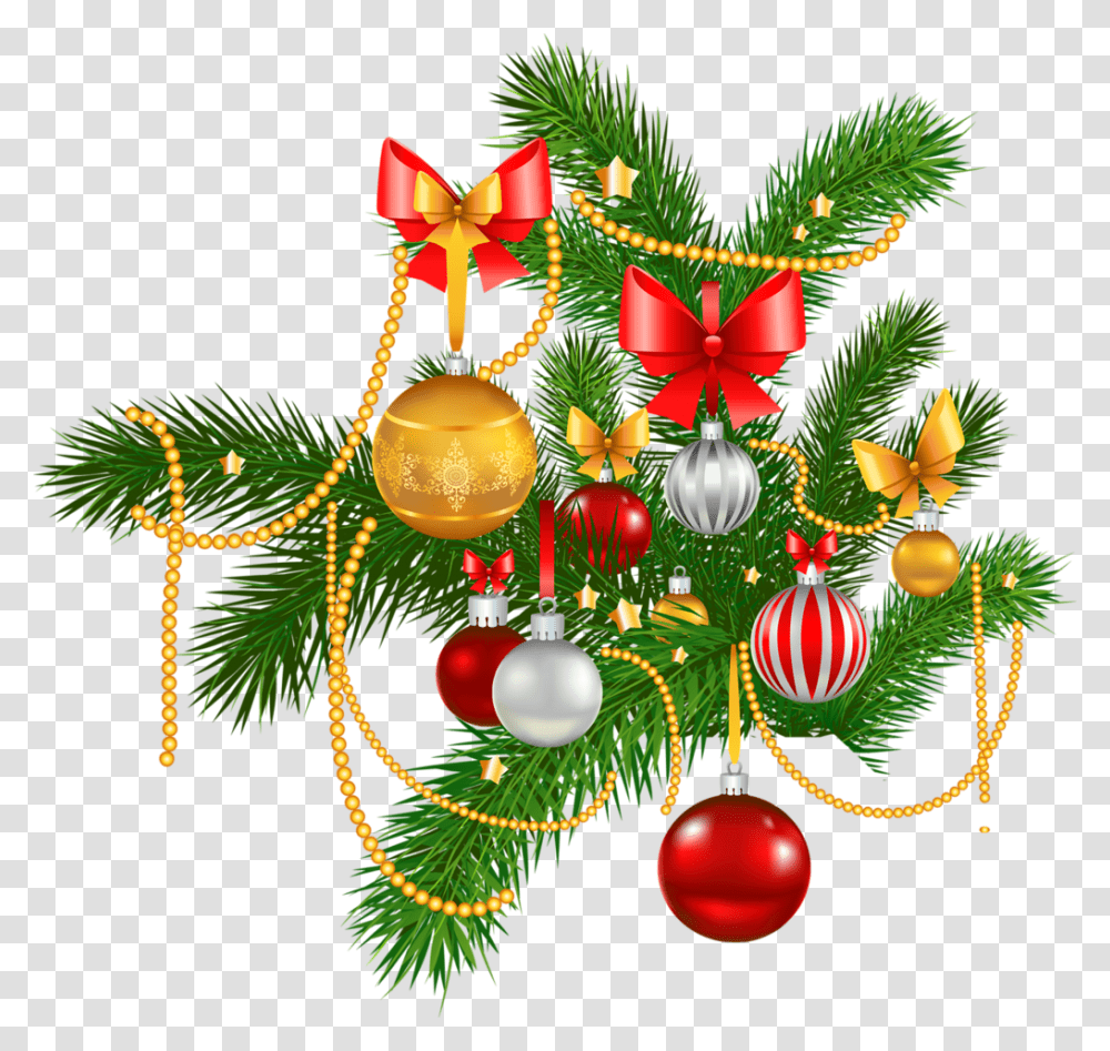 Christmas Clipart With Background In Christmas Tree Hd, Plant, Ornament, Chandelier, Lamp Transparent Png