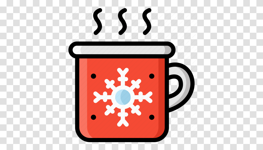 Christmas Coffee Drink Hot Tea Winter Icon Download On Iconfinder Serveware, Coffee Cup, Mailbox, Letterbox, Logo Transparent Png
