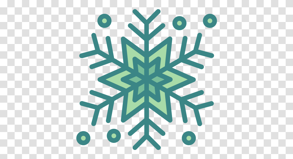 Christmas Cold Nature Snow Snowflake Weather Winter Icon Snow Flake Vector, Rug, Pattern, Ornament Transparent Png