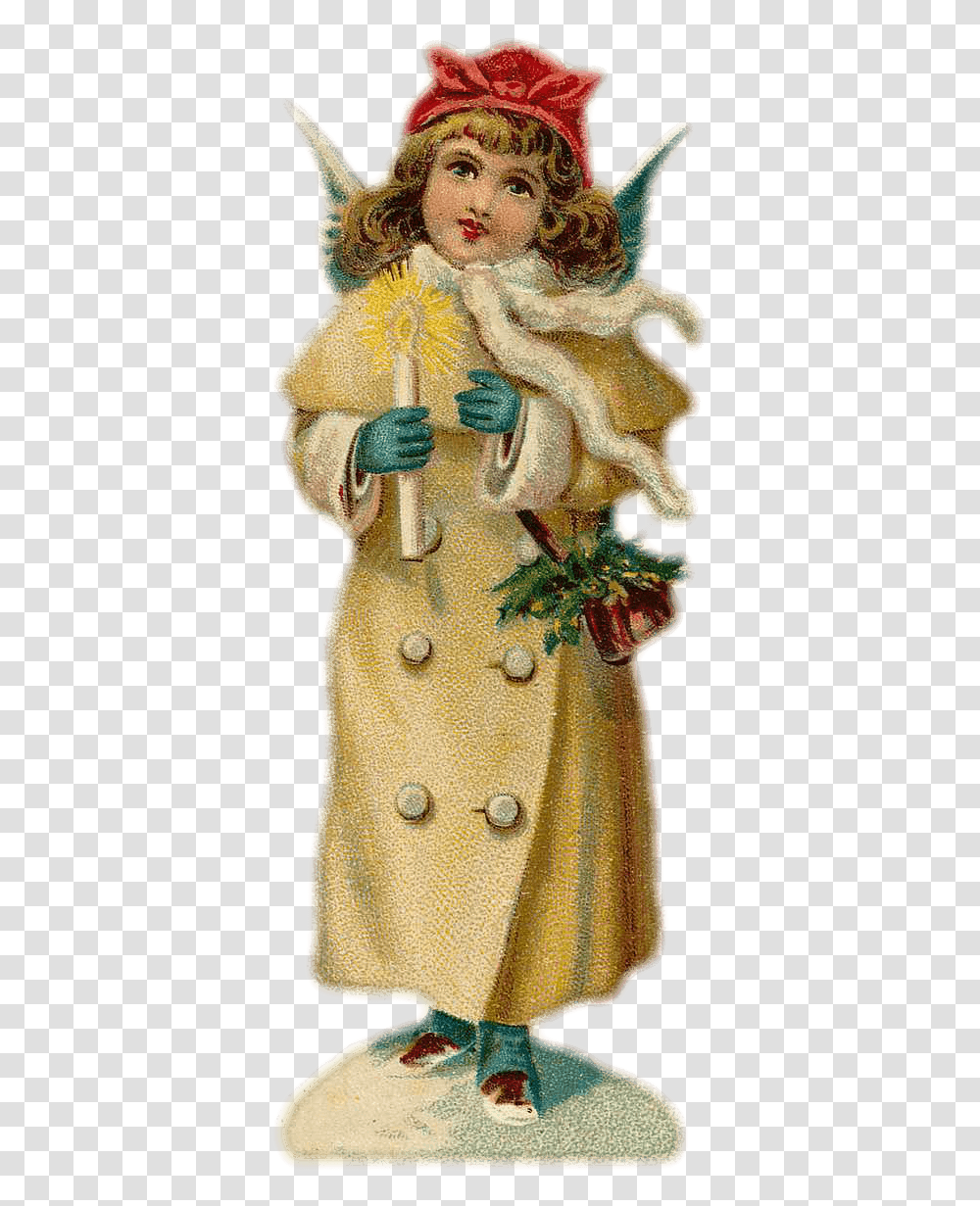 Christmas Collage, Apparel, Coat, Overcoat Transparent Png