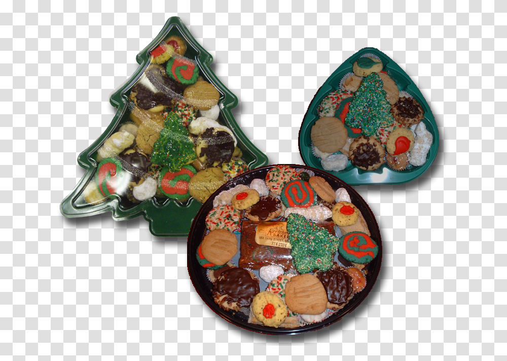Christmas Cookie List Platter, Sweets, Food, Dish, Meal Transparent Png