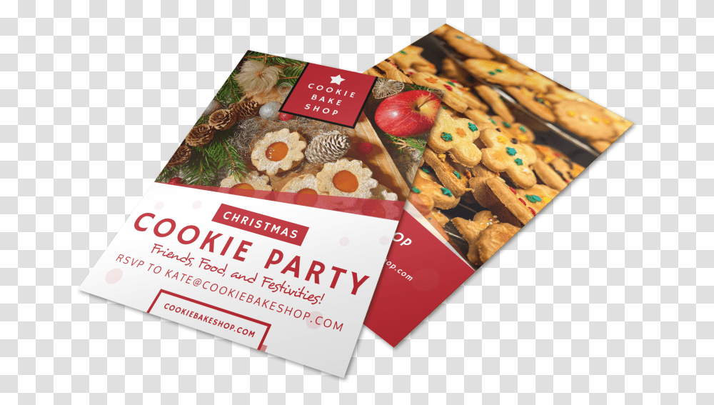 Christmas Cookie Party Flyer Template Mycreativeshop Christmas Cookie Flyer, Advertisement, Poster, Paper, Brochure Transparent Png