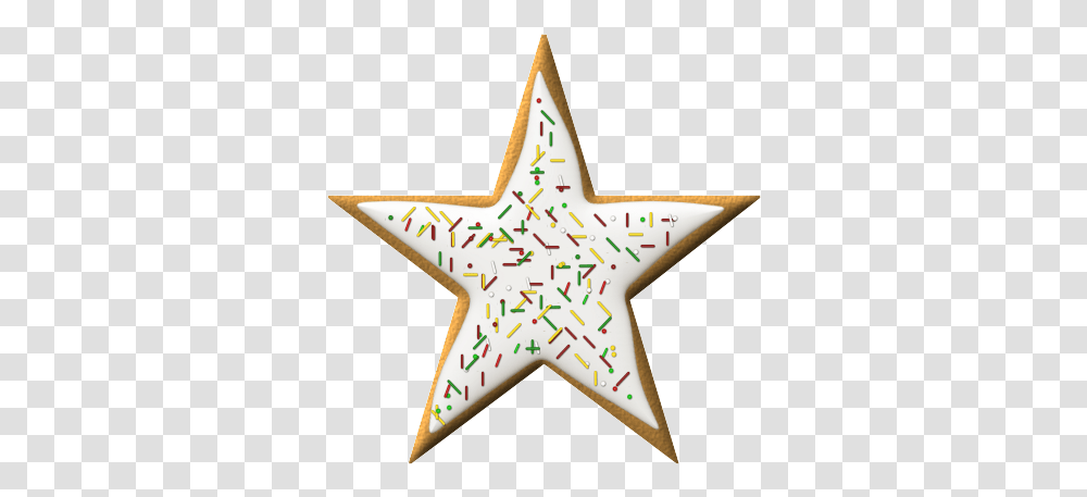 Christmas Cookie Star Clip Art For Kids Star Cookie With Dot, Star Symbol, Axe, Tool, Cross Transparent Png