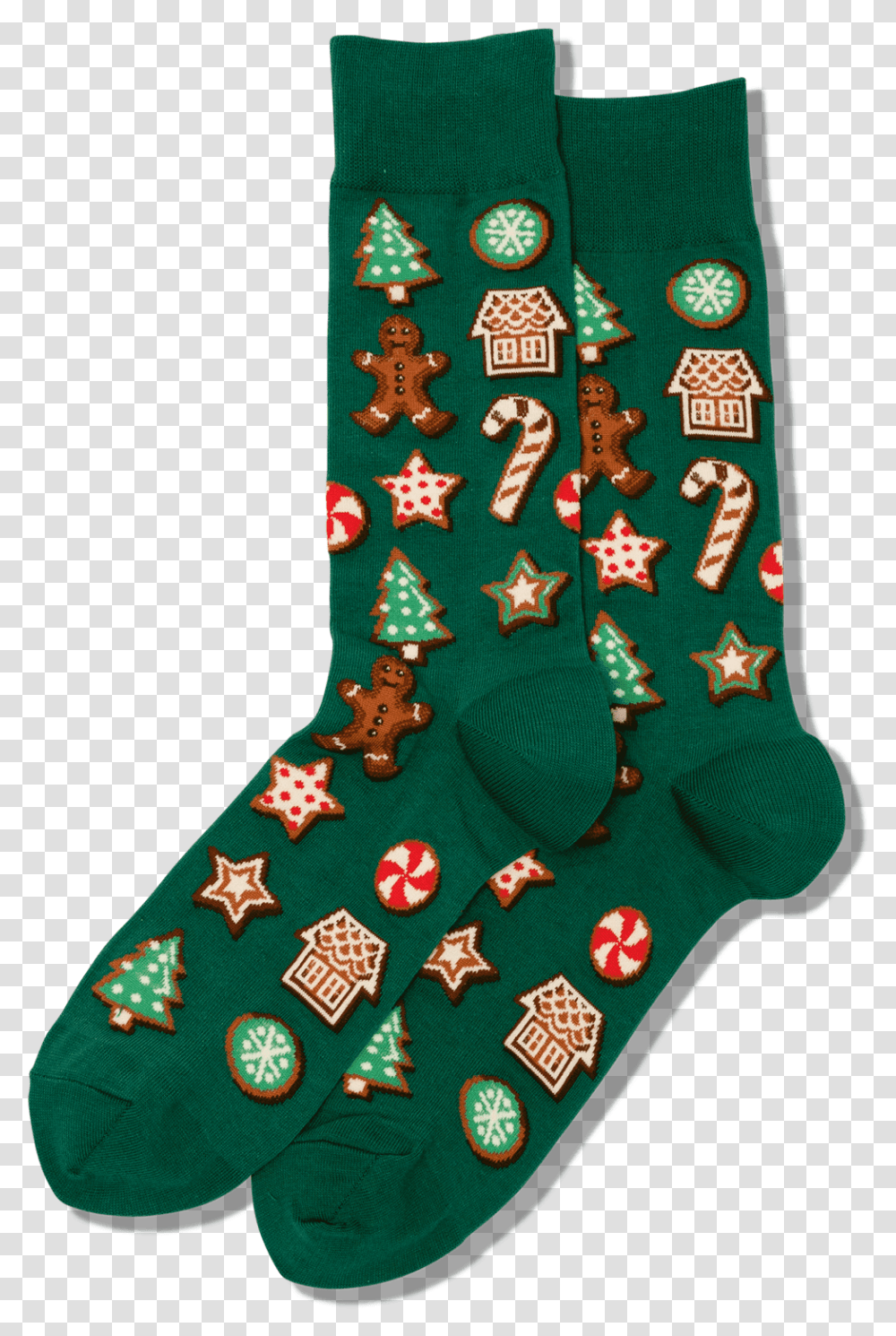 Christmas Cookies Crew Socks - Hotsox, Purse, Handbag, Accessories, Accessory Transparent Png