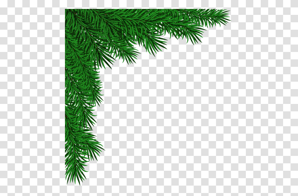 Christmas Corner Border Blue Corner Border Clipart Clipart, Tree, Plant, Conifer, Fir Transparent Png