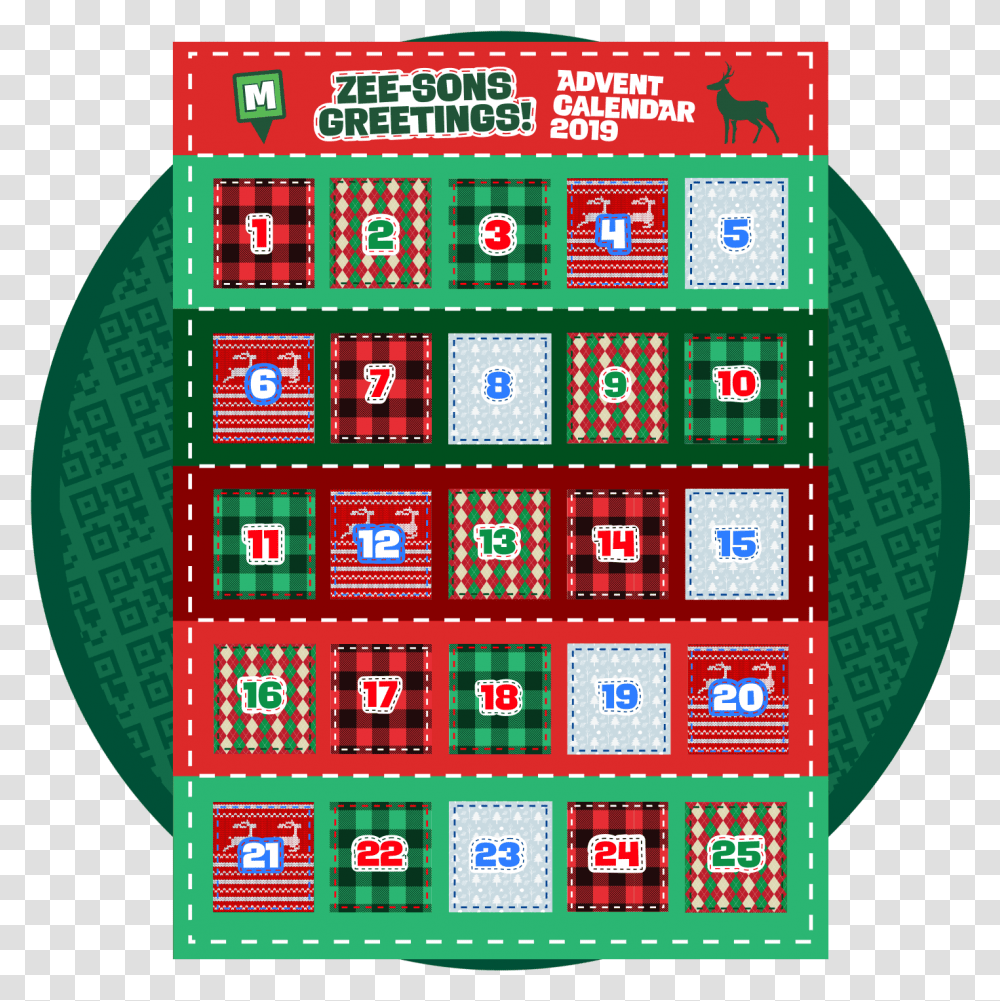 Christmas Countdown Calendar 2019, Pac Man, Scoreboard Transparent Png