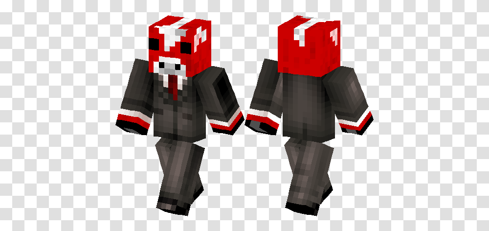 Christmas Cow Minecraft Skin Hub Skin De Minecraft Steve Ninja, Military Uniform, Toy, Costume, Rubix Cube Transparent Png