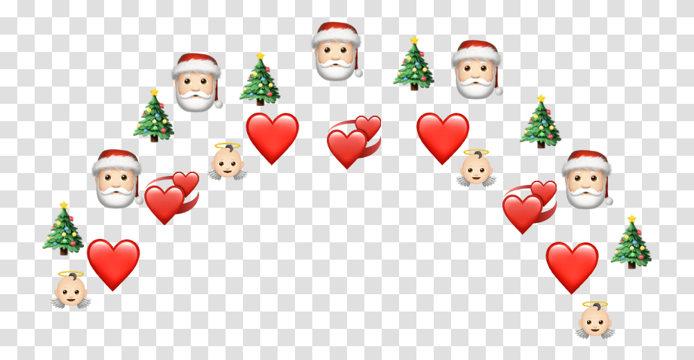 Christmas Crown Emoji Tree Xmas, Nature, Outdoors, Doll, Toy Transparent Png