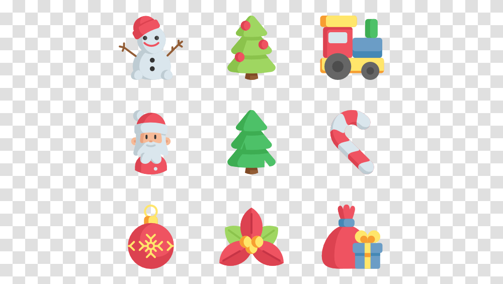 Christmas Cute Christmas Icon, Tree, Plant, Ornament, Snowman Transparent Png