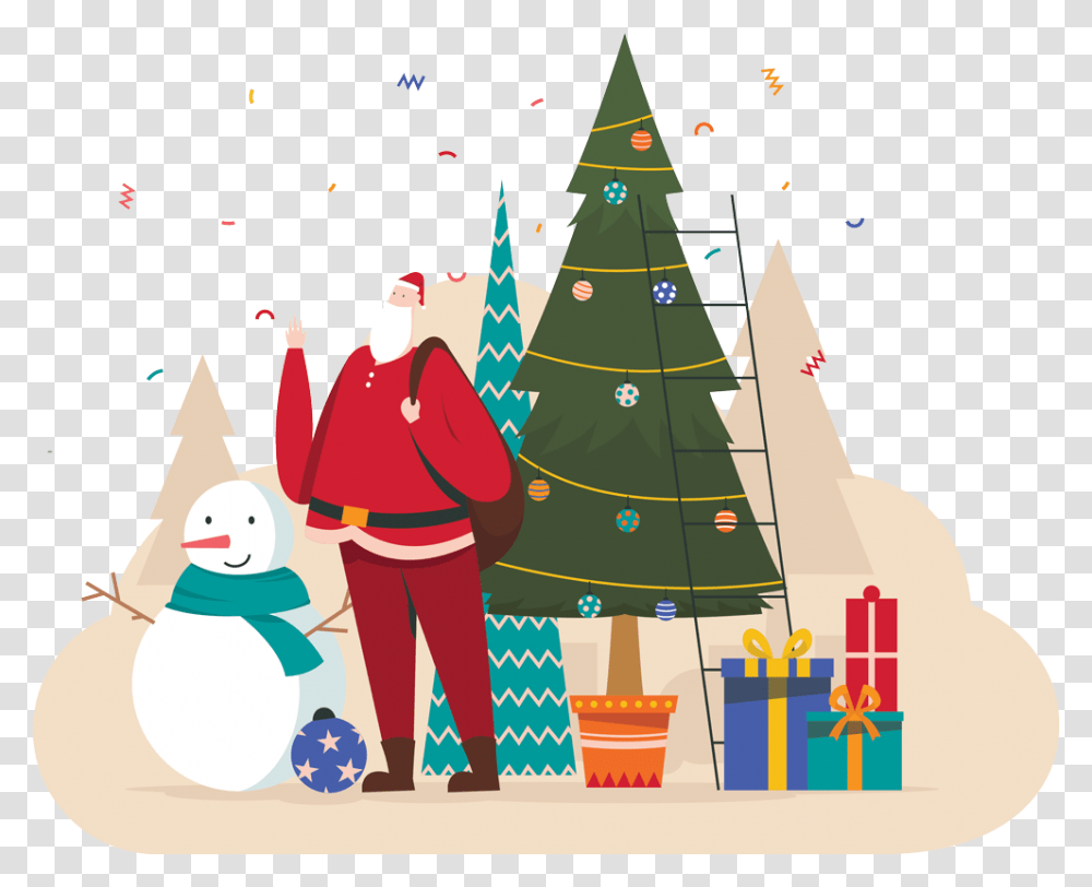 Christmas Day, Tree, Plant, Person, Human Transparent Png