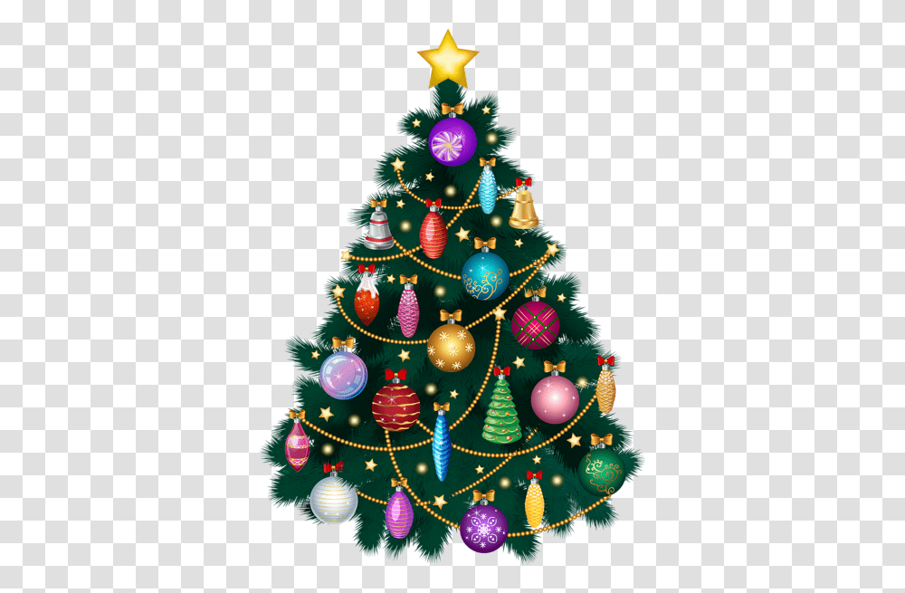 Christmas Deco Trees Christmas Day, Plant, Ornament, Christmas Tree, Lighting Transparent Png