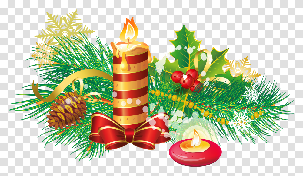 Christmas Decoration Candle Clip Art Background Christmas Candle, Diwali, Plant, Flame Transparent Png