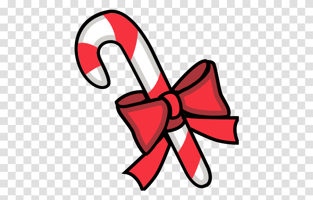 Christmas Decoration Candy Ribbon Bow, Tie, Accessories, Accessory, Text Transparent Png