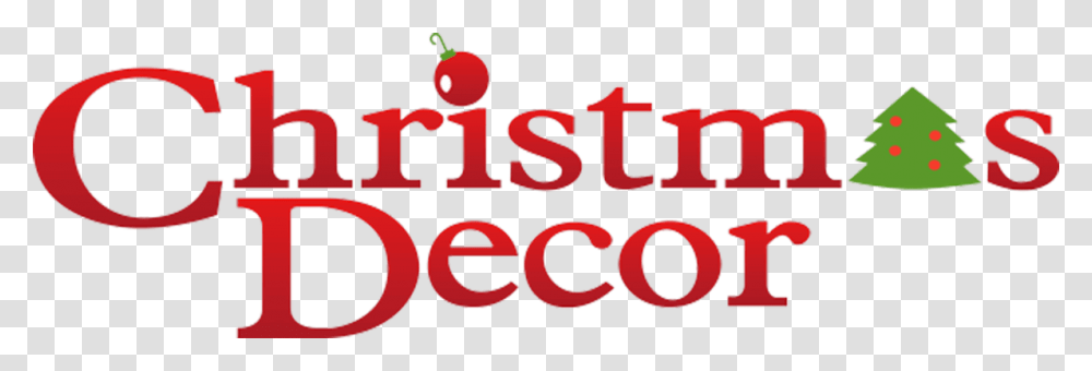 Christmas Decoration Logo, Label, Alphabet Transparent Png