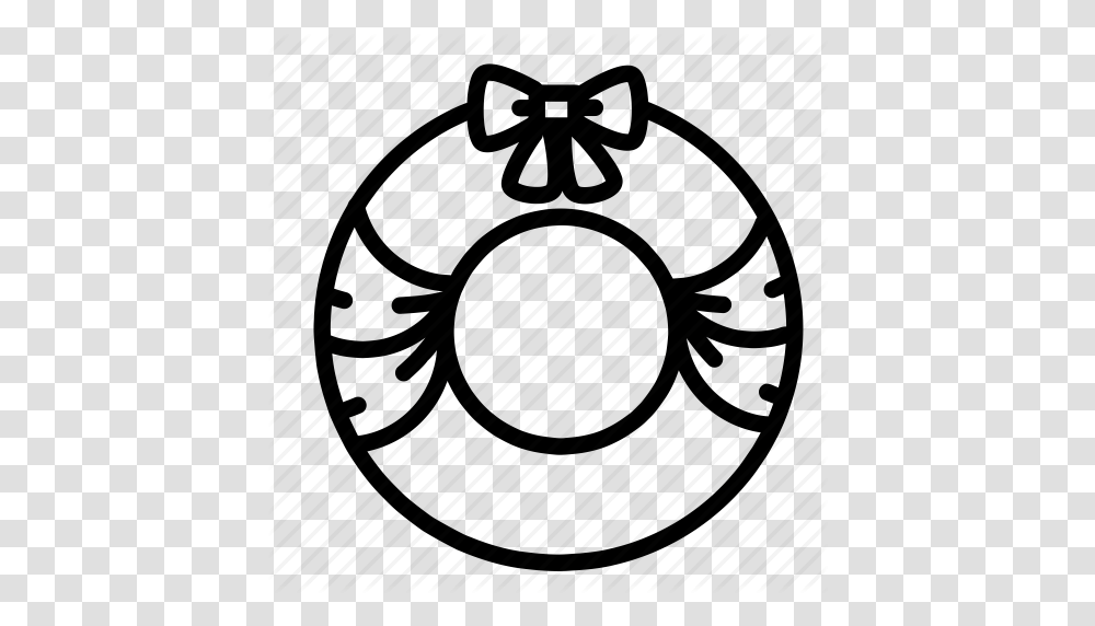 Christmas Decorations Holiday Ornaments Wreath Wreaths Icon, Apparel, Piano, Leisure Activities Transparent Png