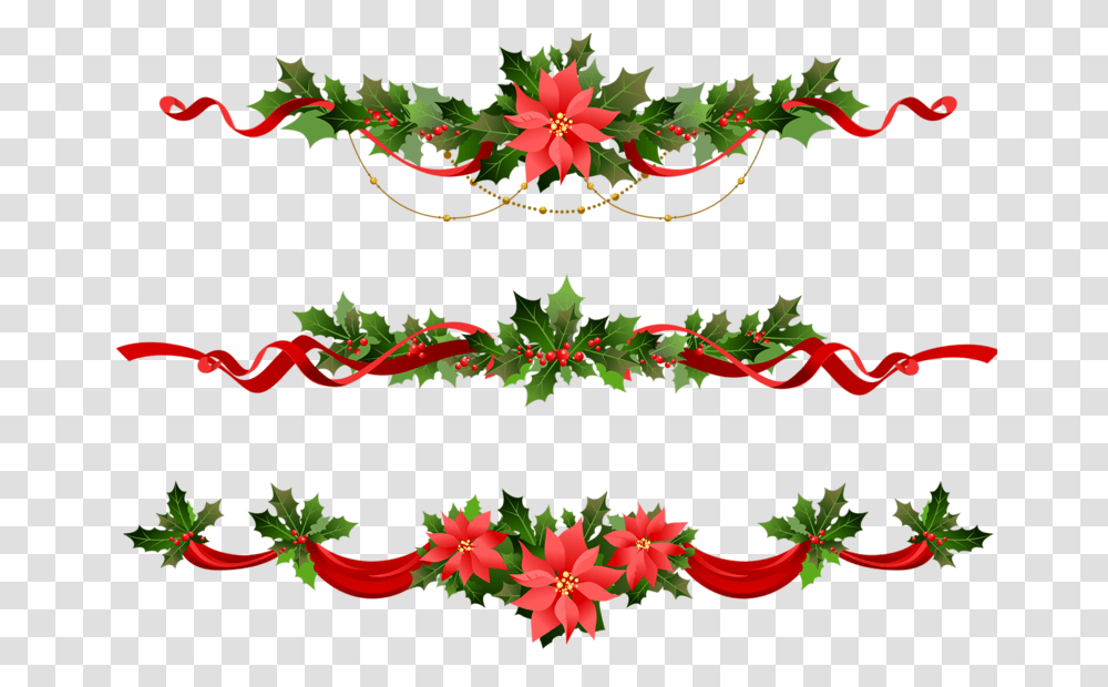 Christmas Decorations Vector Free, Floral Design, Pattern Transparent Png