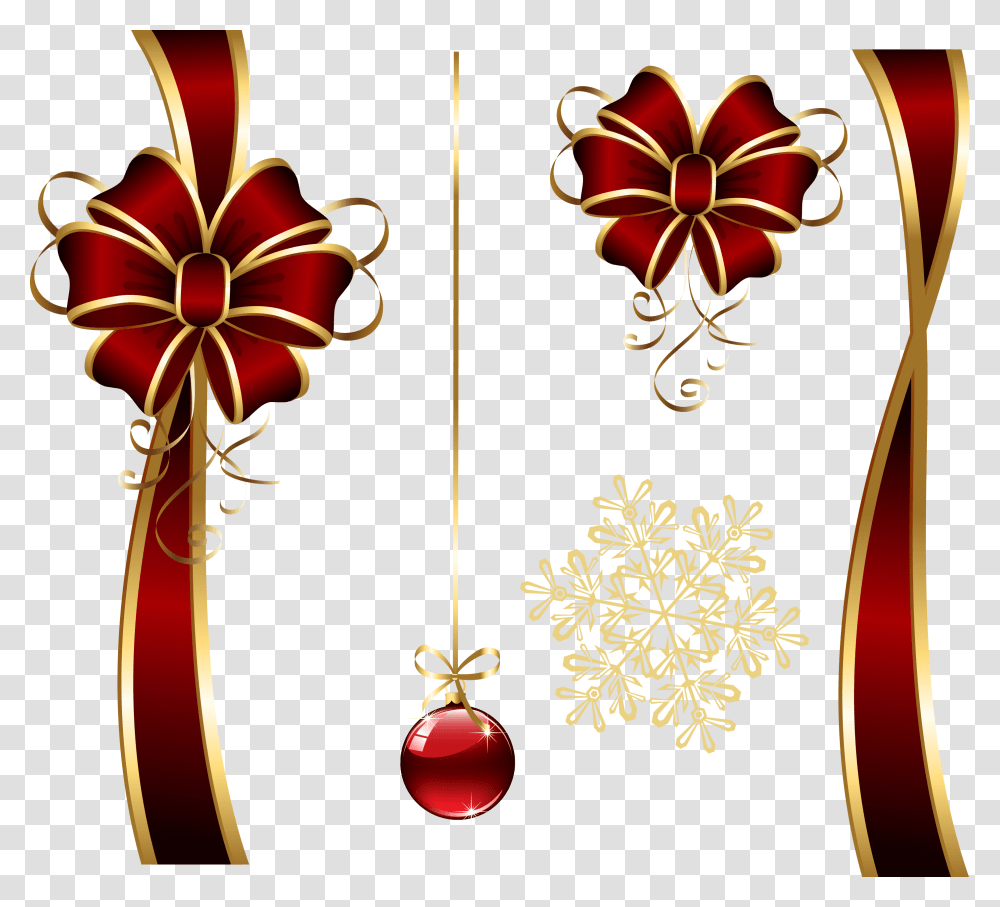 Christmas Decoratives, Floral Design, Pattern Transparent Png