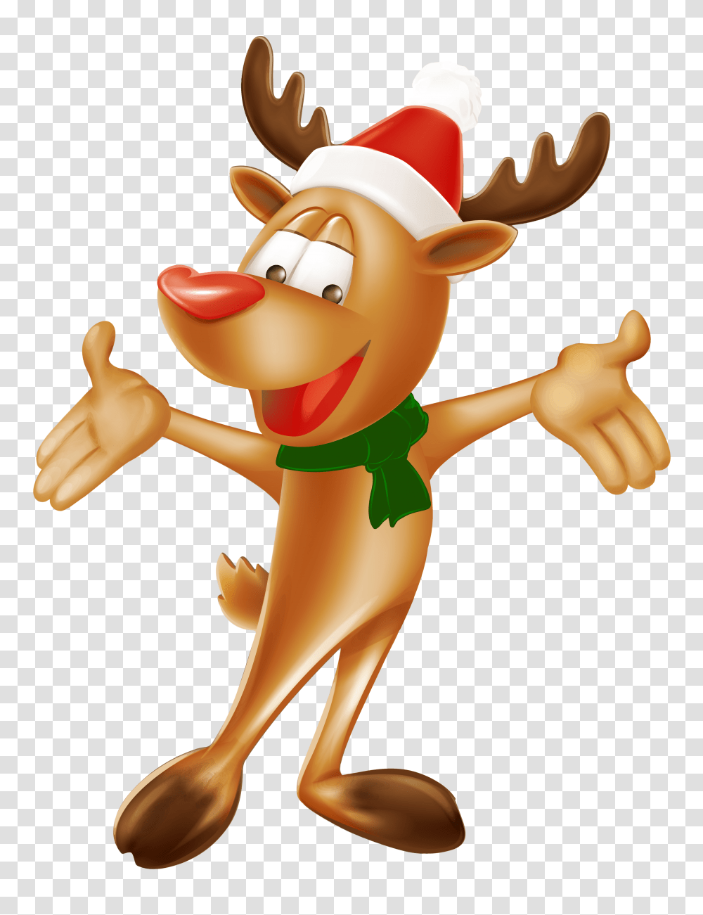 Christmas Deer Clip Art Transparent Png