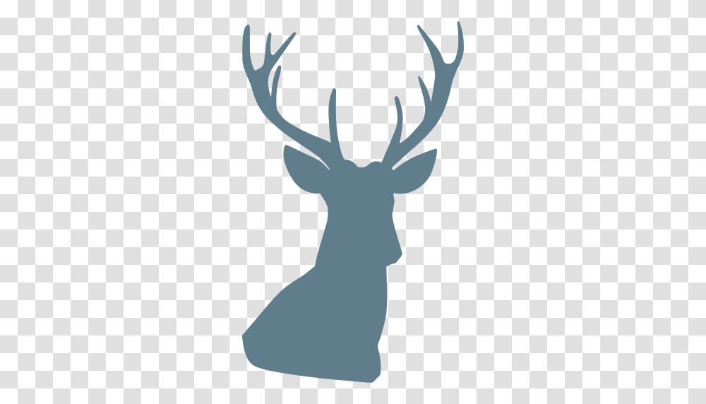 Christmas Deer, Gray, Texture Transparent Png