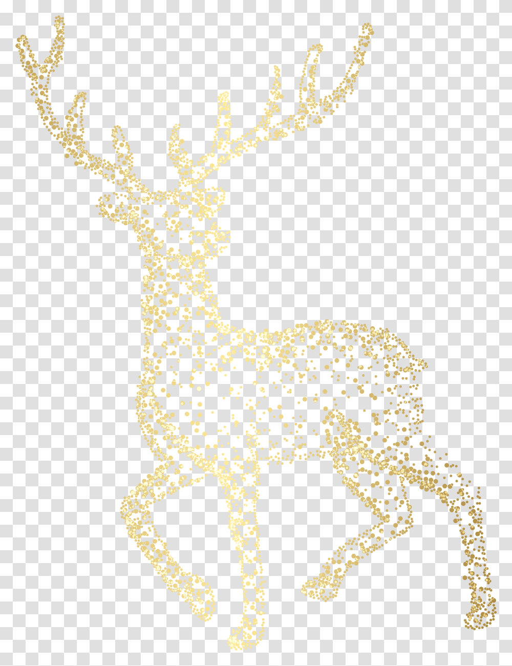 Christmas Deer Ornament Clip Art, Wildlife, Mammal, Animal, Antler Transparent Png