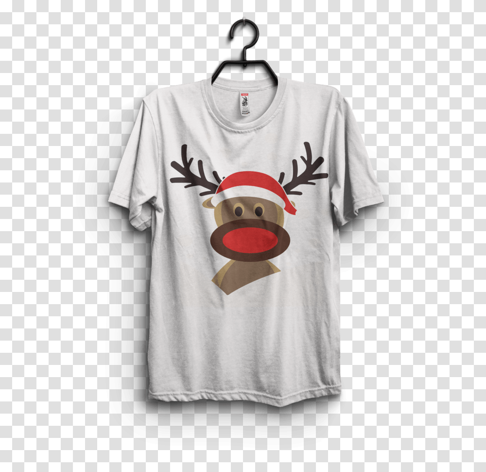 Christmas Deer T Shirt, Apparel, T-Shirt, Person Transparent Png