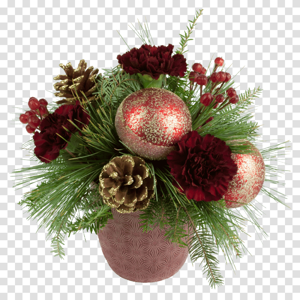 Christmas Delight Bouquet Crafts Hobbies, Plant, Flower, Blossom, Wreath Transparent Png