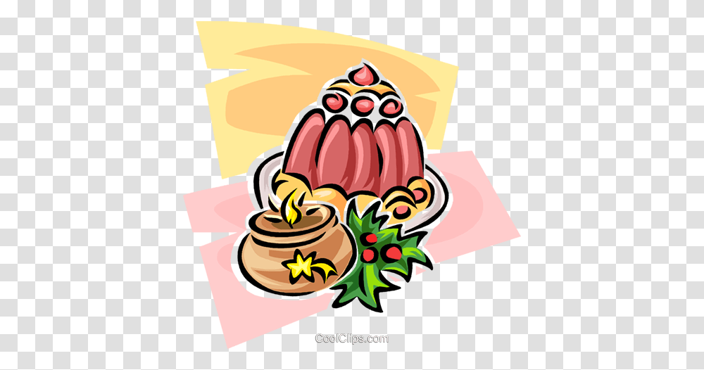 Christmas Desserts Royalty Free Vector Clip Art Illustration, Food, Weapon Transparent Png
