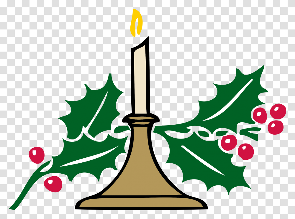 Christmas Dinner, Leaf, Plant, Candle Transparent Png