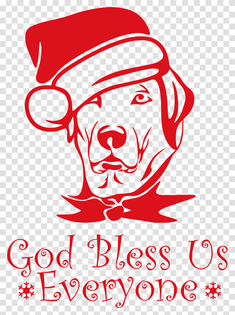 Christmas Dog Vector Free, Poster, Advertisement, Pirate Transparent Png